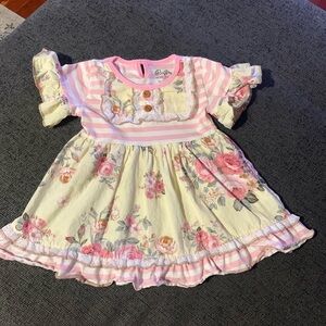 Ruffles tutu and lulu top Size 6y